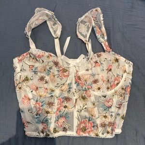 Victoria Secret Dream Angels Corset top